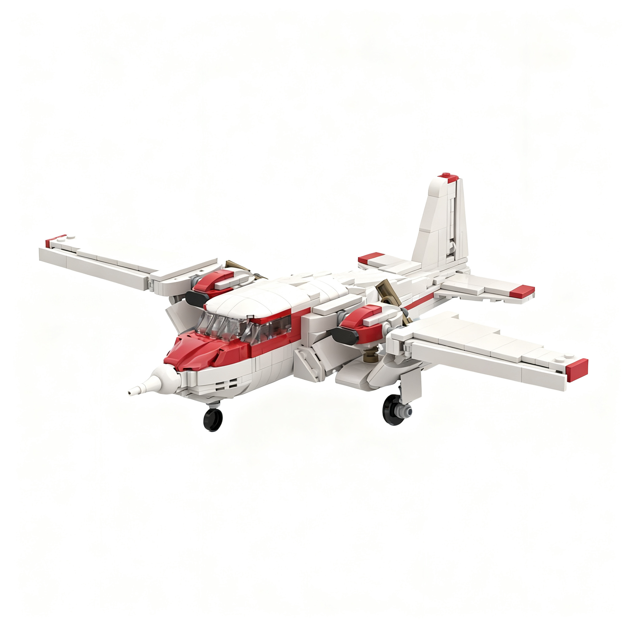 610pcs MOC City Airport Custer - Kids Education Channel ulasan dan harga